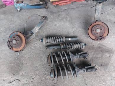 wira 1.6 disc brake belakang & caliper / absorber