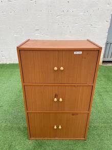 YE50D Almari Buku Kabinet 2Feet 6 Doors Bookcase