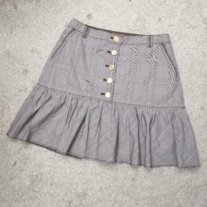 Burberry Checked Mini Skirt