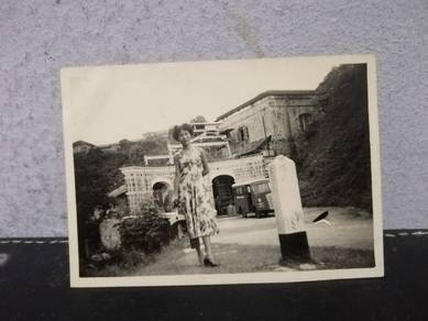 Vintage Photo Penang Hill Train Station