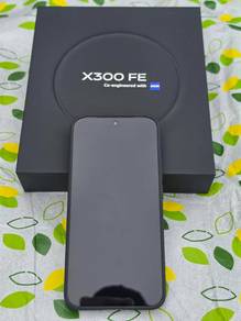 Vivo X300 FE 5G 256GB Black - Full Set Original