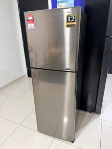 Sharp SJ-286M-SS 280L 2-Door Fridge