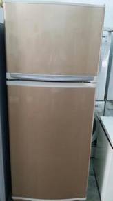 Fridge Gold Refrigerator Peti Sejuk Ais Sharp Ice