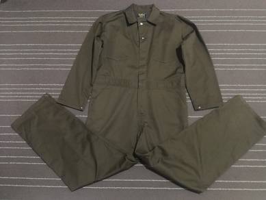 Oshkosh green army coverall  w 34-40