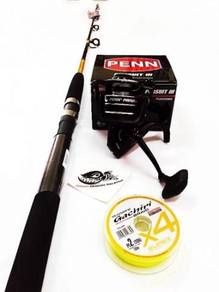 Seahawk first stikrod combo penn persuit reel