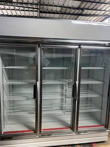 Display chiller showcase refrigerator peti sejuk