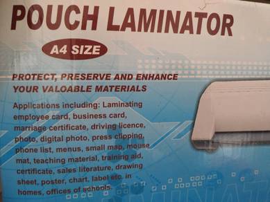 Pouch Laminator A4