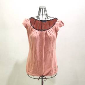 BURBERRY BLUE LABEL Short-sleeved cut-and-sew top