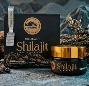 Shilajit Vital Peaks Himalaya Shilajit Pure 10g 20