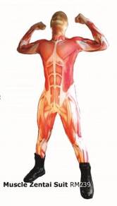 Muscle Costume Lycra Zentai Suit