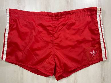 Adidas Vintage Red Shorts #CH5 Used