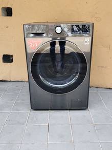 2in1 LG front load hot washer with dryer 10.5/7 kg