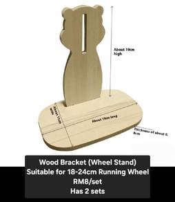 Hamster Wooden Wheel Stand