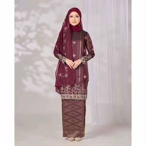 (Hijabistahub)Dahlia kurung size S