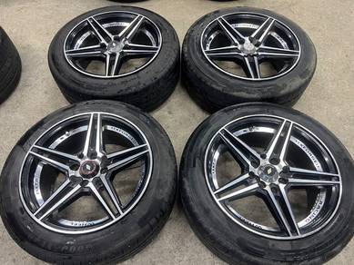 Sport Rim 15 Second TCKForged Siap Tayar Second