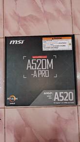 MSI A520M-A PRO AM4 Gaming Motherboard
MSI A520M-A