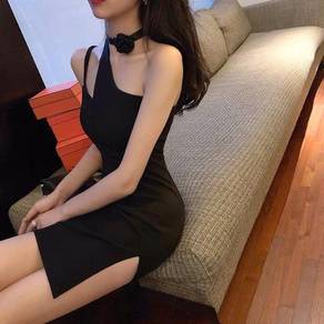 Premium black dinner dress