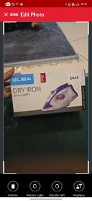 A beautiful, nice, and brand new clothes iron with