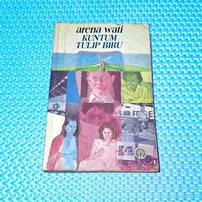 Vintage 1987 Kuntum Tulip Biru by Arena Wati