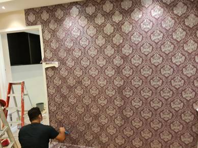 Wallpaper install + Supply + Design l