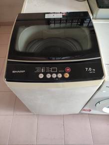 washing machine sharp 7.0kg elok lgi sekli hntr 