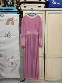 PRELOVED Jubah Dress Abaya Muslimah Labuh