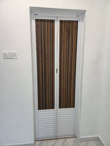 Pintu Tandas Wood Grain