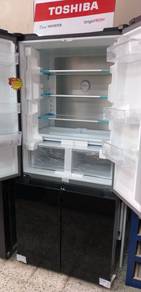 TOSHIBA GR-RF611WPGY Peti Sejuk Refrigerator 5a2n3