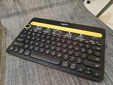 Logitech K480 Bluetooth Keyboard pair 3 devices