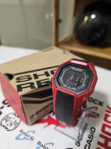 gshock g-056 aka polygon merah hitam