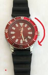 Fashion quartz red watch
