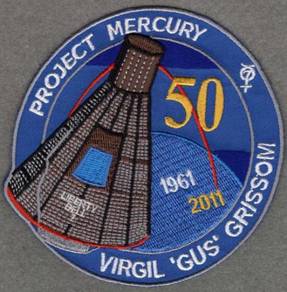 Liberty Bell 7 50th Anniv Grissom Space Patch