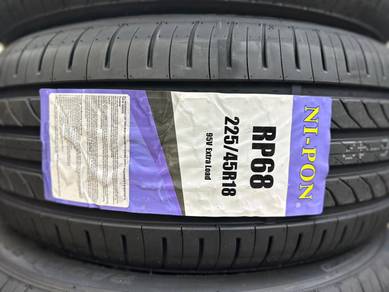 225/45/18 NI-PON RP68 Tyre 2026 Tayar
