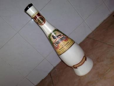 Botol ceramic blackbird wine bottle