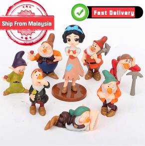 8pcs/Set Snow White and The Seven Dwarfs Figures