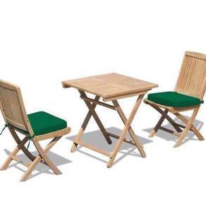Teak patio set