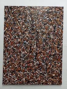 Abstract painting pollock