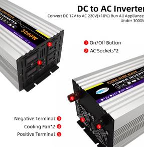 pure sine wave inverter 12v 