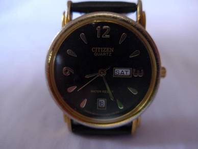 Citizen Quartz Black Watch