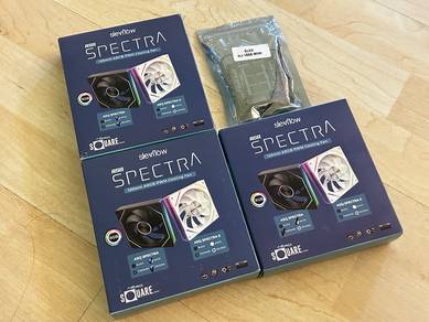 NEW slevflow ASQ SPECTRA fan (white)