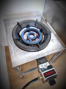 Stainless Steel Cast Iron Cooker With Stand (COD)