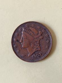 1903 us token prize jewellery coin