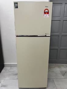 HAIER 418L 2DOOR FRIDGE (BEIGDE) 📌 New