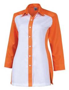Baju Korporat F1 Long Sleeve FF6142 Orange