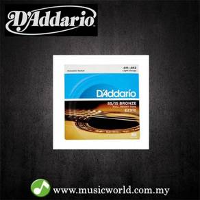 Daddario acoustic guitar strings ez910 85/15 bronz