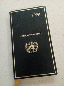 1999 UNITED NATIONS DIARY Unused