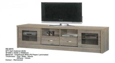 6 FT Tv Cabinet HC C615