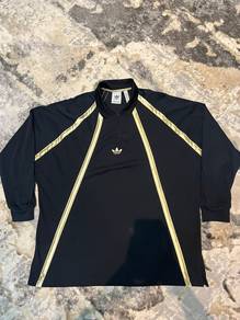 Adidas Originals Rugby Polo Black Gold
