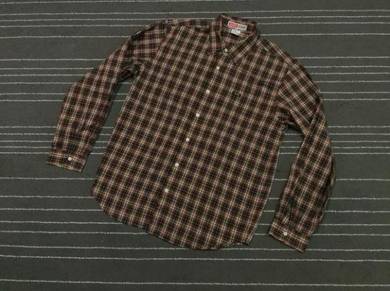 X large kemeja petak saiz xl