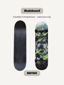 Skateboard and guard